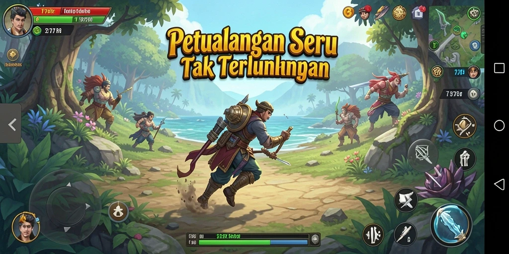 Tampilan menarik dari gameplay <strong>77RP</strong> di dunia petualangan yang menantang.